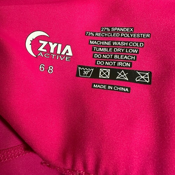 Zyia Active Cropped Leggings Size 6-8‎ - Picture 5 of 6